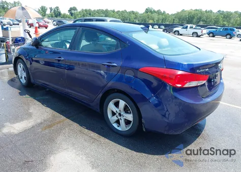 2013 Hyundai Elantra Gls из США, поврежденный, VIN 5NPDH4AE8DH238098